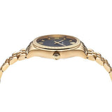 Buy Shop Versace Hellenyium Quartz Black Dial Gold Steel Strap Watch for Women - VE2S00622 USA Online