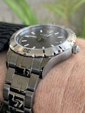 Buy Shop Versace Hellenyium Quartz Black Dial Grey Steel Strap Watch For Men - VE3A00620 USA Online