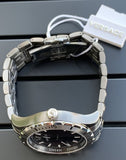 Buy Shop Versace Hellenyium Quartz Black Dial Grey Steel Strap Watch For Men - VE3A00620 USA Online