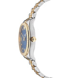 Buy Shop Versace Hellenyium Quartz Blue Dial Two Tone Steel Strap Watch for Women - VE2S00522 USA Online