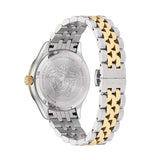 Buy Shop Versace Hellenyium Quartz Blue Dial Two Tone Steel Strap Watch for Women - VE2S00522 USA Online