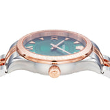Buy Shop Versace Hellenyium Quartz Green Dial Two Tone Steel Strap Watch for Women - VE2S00422 USA Online