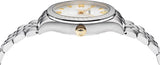 Buy Shop Versace Hellenyium Quartz Silver Dial Silver Steel Strap Watch for Women - VE2S00322 USA Online