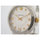 Buy Shop Versace Hellenyium Quartz Silver Dial Silver Steel Strap Watch for Women - VE2S00322 USA Online