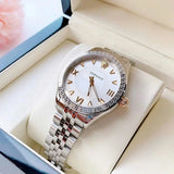 Buy Shop Versace Hellenyium Quartz Silver Dial Silver Steel Strap Watch for Women - VE2S00322 USA Online