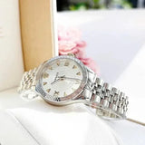 Buy Shop Versace Hellenyium Quartz Silver Dial Silver Steel Strap Watch for Women - VE2S00322 USA Online