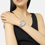 Buy Shop Versace Hellenyium Quartz Silver Dial Silver Steel Strap Watch for Women - VE2S00322 USA Online