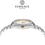 Versace Hellenyium Quartz Silver Dial Silver Steel Strap Watch for Women - VE2S00322