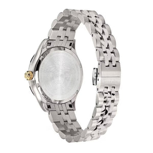Buy Shop Versace Hellenyium Quartz White Dial Silver Steel Strap Watch for Women - VEHU00320 USA Online