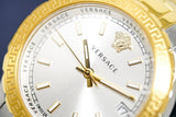 Buy Shop Versace Hellenyium Silver Dial Two Tone Steel Strap Watch for Women - V12030015 USA Online