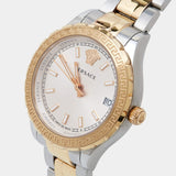 Buy Shop Versace Hellenyium Silver Dial Two Tone Steel Strap Watch for Women - V12030015 USA Online