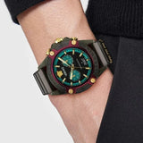 Buy Shop Versace Icon Active Chronograph Black Dial Black Rubber Strap Unisex Watch - VE8P00224 USA Online