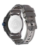 Buy Shop Versace icon Active Chronograph Black Dial Black Silicone Strap Watch For Men - VEZ700622 USA Online