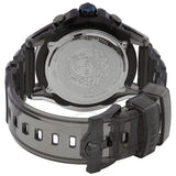 Buy Shop Versace icon Active Chronograph Black Dial Black Silicone Strap Watch For Men - VEZ700622 USA Online
