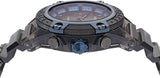 Buy Shop Versace icon Active Chronograph Black Dial Black Silicone Strap Watch For Men - VEZ700622 USA Online