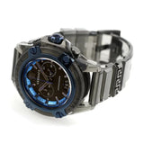 Buy Shop Versace icon Active Chronograph Black Dial Black Silicone Strap Watch For Men - VEZ700622 USA Online