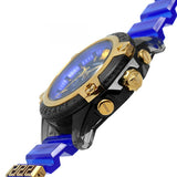 Buy Shop Versace Icon Active Chronograph Black Dial Blue Rubber Strap Watch For Men VEZ700521 USA Online