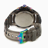 Buy Shop Versace Icon Active Chronograph Black Dial Grey Silicone Strap Watch for Men - VEZ701022 USA Online