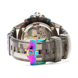 Buy Shop Versace Icon Active Chronograph Black Dial Grey Silicone Strap Watch for Men - VEZ701022 USA Online