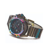 Buy Shop Versace Icon Active Chronograph Black Dial Grey Silicone Strap Watch for Men - VEZ701022 USA Online