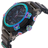 Buy Shop Versace Icon Active Chronograph Black Dial Grey Silicone Strap Watch for Men - VEZ701022 USA Online