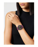 Buy Shop Versace Icon Active Chronograph Black Dial Purple Rubber Strap Watch For Men - VEZ701423 USA Online