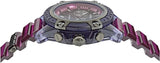Buy Shop Versace Icon Active Chronograph Black Dial Purple Rubber Strap Watch For Men - VEZ701423 USA Online