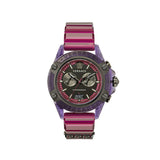 Buy Shop Versace Icon Active Chronograph Black Dial Purple Rubber Strap Watch For Men - VEZ701423 USA Online
