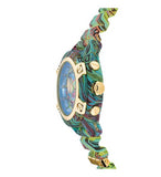Buy Shop Versace Icon Active Chronograph Blue Dial Green Rubber Strap Watch For Men - VEZ701322 USA Online