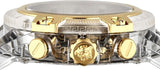 Buy Shop Versace Icon Active Chronograph Gold Dial White Silicone Strap Watch for Men - VEZ700121 USA Online