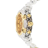 Buy Shop Versace Icon Active Chronograph Gold Dial White Silicone Strap Watch for Men - VEZ700121 USA Online