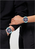 Buy Shop Versace Icon Active Chronograph Purple Dial Blue Silicone Strap Watch For Men - VEZ701523 USA Online