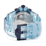 Buy Shop Versace Icon Active Chronograph Purple Dial Blue Silicone Strap Watch For Men - VEZ701523 USA Online