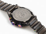 Buy Shop Versace Icon Active Chronograph Quartz Black Dial Black Steel Strap Watch For Men - VEZ701022 USA Online