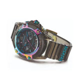 Buy Shop Versace Icon Active Chronograph Quartz Black Dial Black Steel Strap Watch For Men - VEZ701022 USA Online