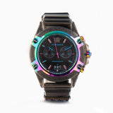 Buy Shop Versace Icon Active Chronograph Quartz Black Dial Black Steel Strap Watch For Men - VEZ701022 USA Online