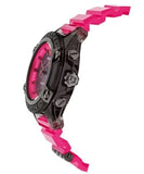 Buy Shop Versace Icon Active Chronograph Quartz Black Dial Pink Rubber Strap Watch For Men - VEZ700221 USA Online