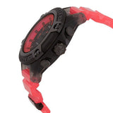 Buy Shop Versace Icon Active Chronograph Quartz Black Dial Pink Rubber Strap Watch For Men - VEZ700221 USA Online