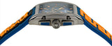 Buy Shop Versace Iconic Dominus Chronograph Blue Dial Blue Rubber Strap Watch For Men - VE6H00323 USA Online