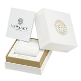 Buy Shop Versace Meander Greca White Dial Gold Mesh Bracelet Watch for Women - VELW00820 USA Online