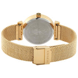 Buy Shop Versace Meander Greca White Dial Gold Mesh Bracelet Watch for Women - VELW00820 USA Online
