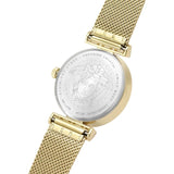 Buy Shop Versace Meander Greca White Dial Gold Mesh Bracelet Watch for Women - VELW00820 USA Online