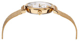 Buy Shop Versace Meander Greca White Dial Gold Mesh Bracelet Watch for Women - VELW00820 USA Online