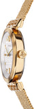 Buy Shop Versace Meander Greca White Dial Gold Mesh Bracelet Watch for Women - VELW00820 USA Online
