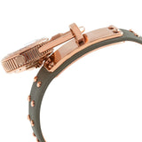 Buy Shop Versace Medusa Lock Icon Quartz Beige Dial Green Leather Strap Watch for Women - VEDW00519 USA Online