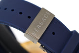 Buy Shop Versace V Extreme Chronograph Blue & Gold Tone Dial Blue Rubber Strap Watch for Men - VCN010017 USA Online