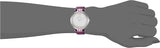 Buy Shop Versace Olympo Crystal Gleam White Dial Purple Leather Strap Watch for Women - VAN010016 USA Online