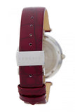 Buy Shop Versace Olympo Crystal Gleam White Dial Purple Leather Strap Watch for Women - VAN010016 USA Online