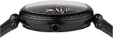 Buy Shop Versace Palazzo Empire Black Dial Black Leather Strap Watch for Women - VCO050017 USA Online