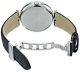 Buy Shop Versace Palazzo Empire Black Dial Black Leather Strap Watch for Women - VCO060017 USA Online
